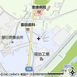 愛媛県四国中央市土居町土居2584周辺の地図