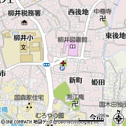 柳井広域圏民広場周辺の地図