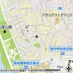 愛媛県新居浜市南小松原町6周辺の地図