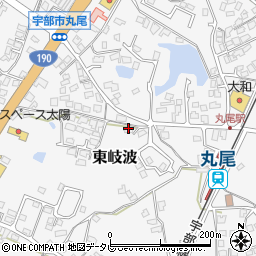 山口県宇部市東岐波1385周辺の地図
