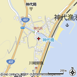 山口県柳井市神代西浜4076-1周辺の地図