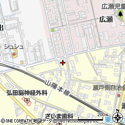 山口県柳井市古開作451-5周辺の地図