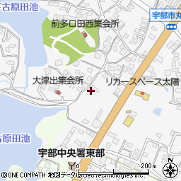 山口県宇部市東岐波1049-19周辺の地図