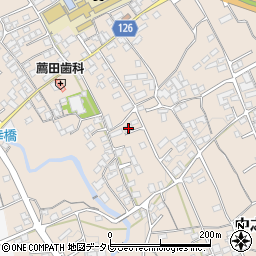 ハイツ篠永周辺の地図