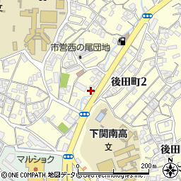 田渕建材株式会社周辺の地図