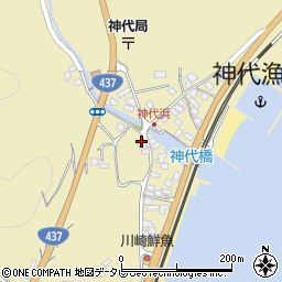 山口県柳井市神代西浜4069-4周辺の地図