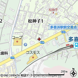 矢野コーポ２周辺の地図