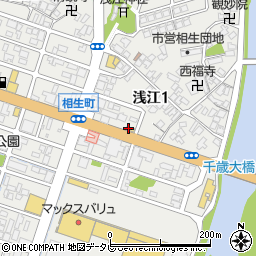 すき家１８８号光浅江店周辺の地図