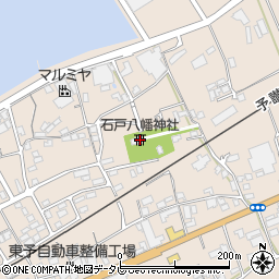 石戸八幡神社周辺の地図