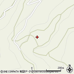 徳島県三好市池田町大利寿丸82周辺の地図