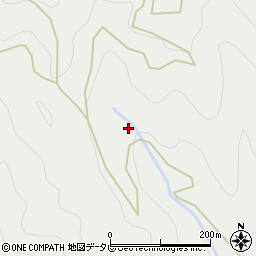 愛媛県四国中央市新宮町上山7625周辺の地図