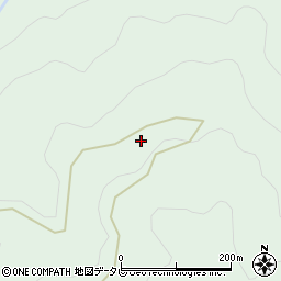 徳島県美馬郡つるぎ町半田樫尾15周辺の地図