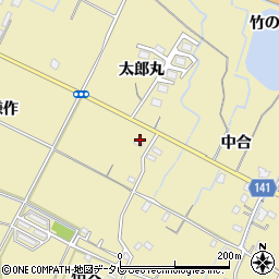 徳島県小松島市坂野町太郎丸周辺の地図