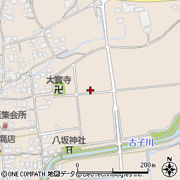 愛媛県四国中央市土居町藤原周辺の地図