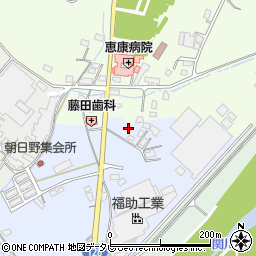 愛媛県四国中央市土居町土居2585周辺の地図