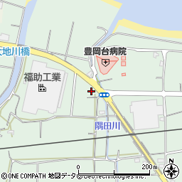 豊岡台病院周辺の地図