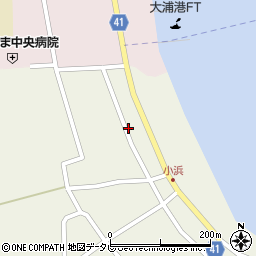 愛媛県松山市小浜43周辺の地図