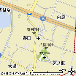 徳島県小松島市坂野町春日18周辺の地図