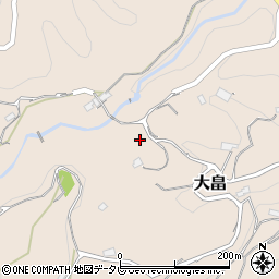 山口県柳井市大畠大久保南415-1周辺の地図