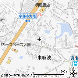 山口県宇部市東岐波5614-3周辺の地図