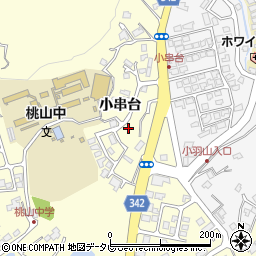 山口県宇部市小串小串台663-24周辺の地図