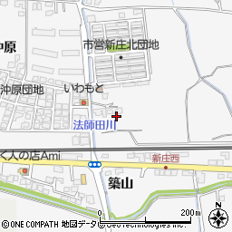 山口県柳井市新庄篠原1542周辺の地図