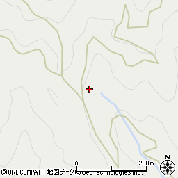 愛媛県四国中央市新宮町上山7628周辺の地図