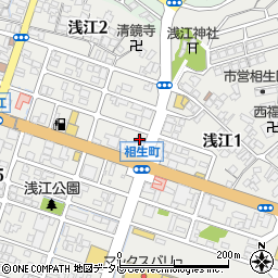 西京銀行虹ケ浜支店周辺の地図