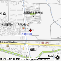 山口県柳井市新庄篠原1542-2周辺の地図