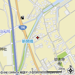 愛媛県西条市河原津292-3周辺の地図