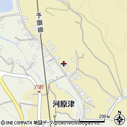 愛媛県西条市河原津940周辺の地図