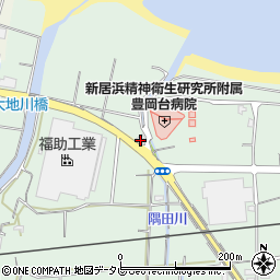 愛媛県四国中央市豊岡町長田637周辺の地図