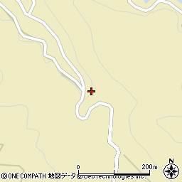 愛媛県松山市立岩米之野388-3周辺の地図