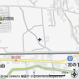山口県柳井市新庄篠原1103周辺の地図