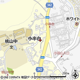 山口県宇部市小串小串台660-11周辺の地図