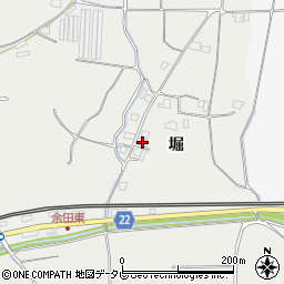 山口県柳井市余田2266周辺の地図