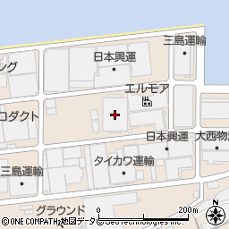 日本興運株式会社　寒川物流センター　第一倉庫周辺の地図
