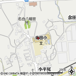 柳井市立余田小学校周辺の地図