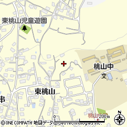 山口県宇部市小串東桃山周辺の地図