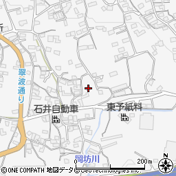 愛媛県四国中央市中曽根町1204周辺の地図