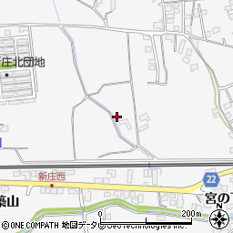 山口県柳井市新庄篠原1107周辺の地図