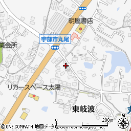 山口県宇部市東岐波5614-2周辺の地図