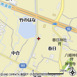徳島県小松島市坂野町竹のはな周辺の地図