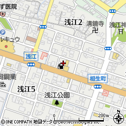 山田石油サービス株式会社光給油所周辺の地図
