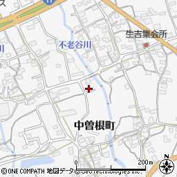 愛媛県四国中央市中曽根町2259-9周辺の地図