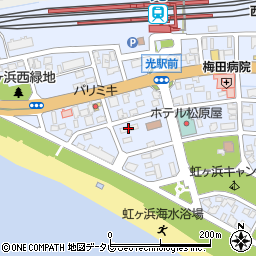 光税務署虹ケ浜宿舎周辺の地図