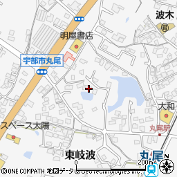 山口県宇部市東岐波1174-8周辺の地図