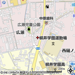 ヘアーサロン太陽　広瀬店周辺の地図