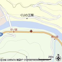徳島県三好市山城町八千坊385周辺の地図