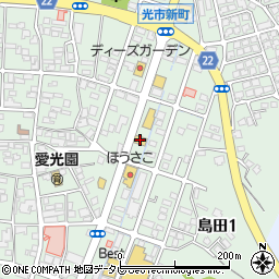 山口マツダ光店周辺の地図